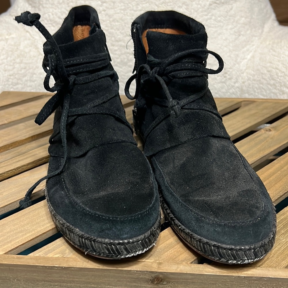 UGG black bootie size 9.